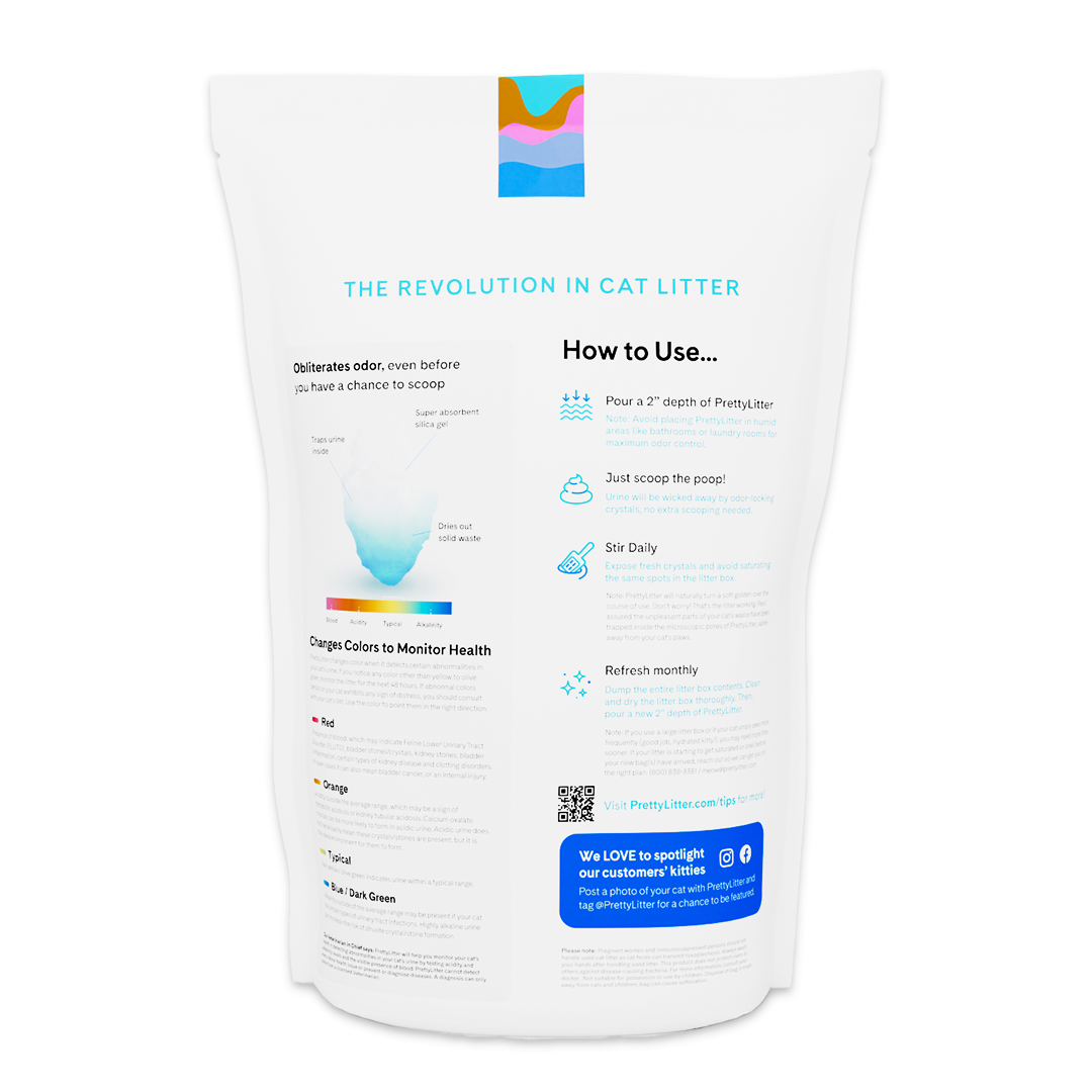 PrettyLitter Original Unscented Cat Litter